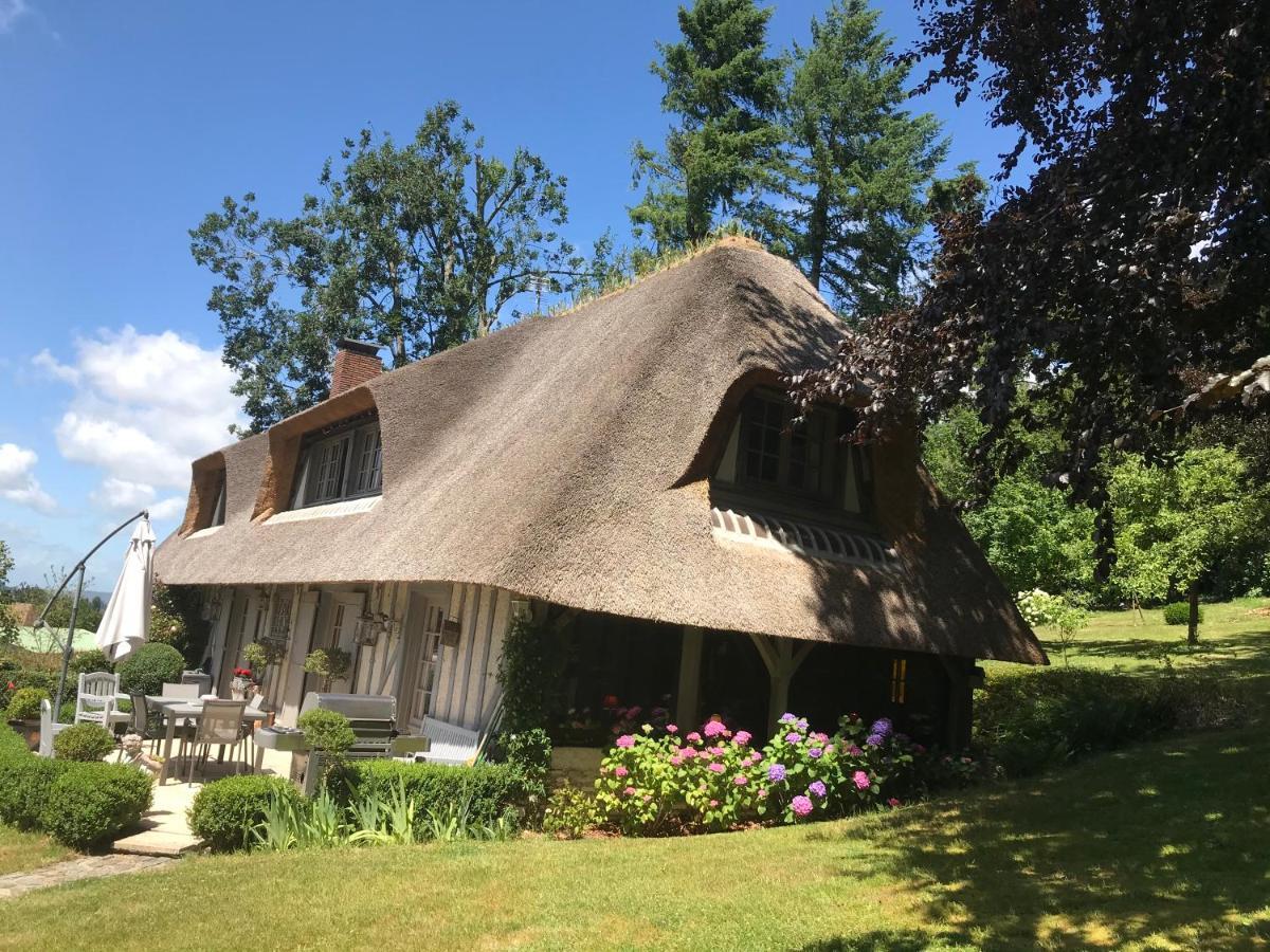 Les Chaumieres Du Pays D'Auge Bed & Breakfast Le Breuil-en-Auge Dış mekan fotoğraf