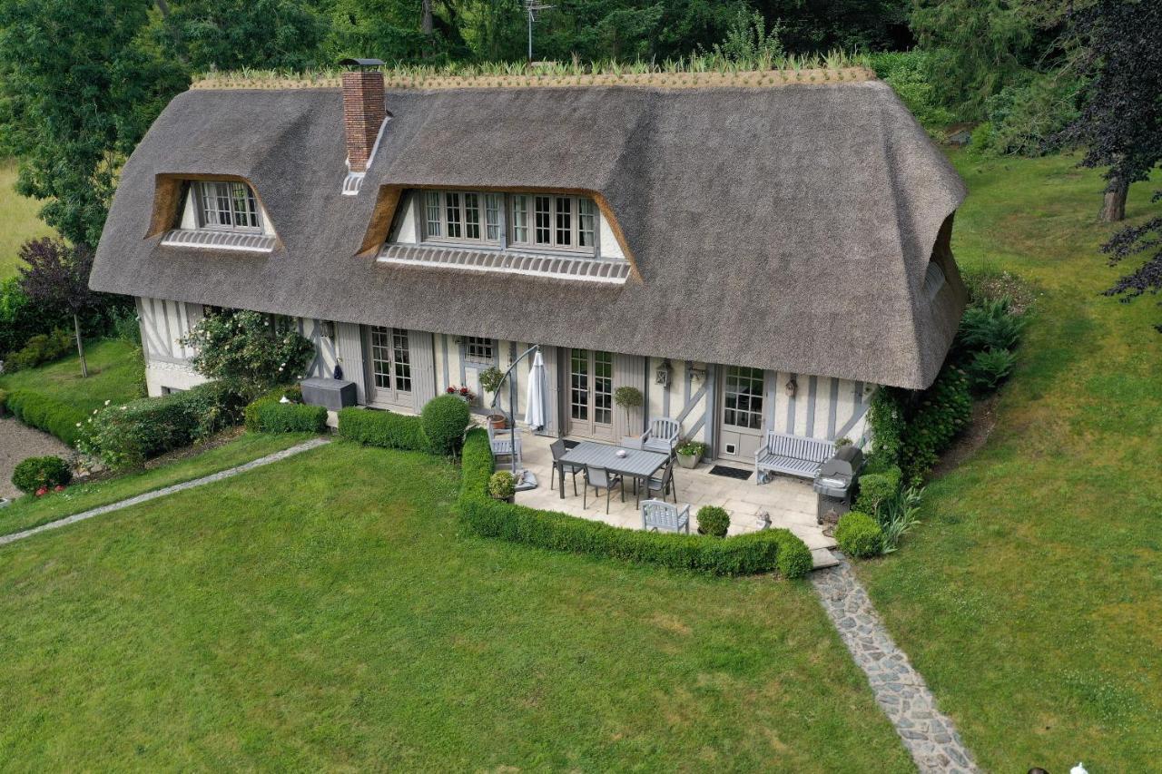 Les Chaumieres Du Pays D'Auge Bed & Breakfast Le Breuil-en-Auge Dış mekan fotoğraf