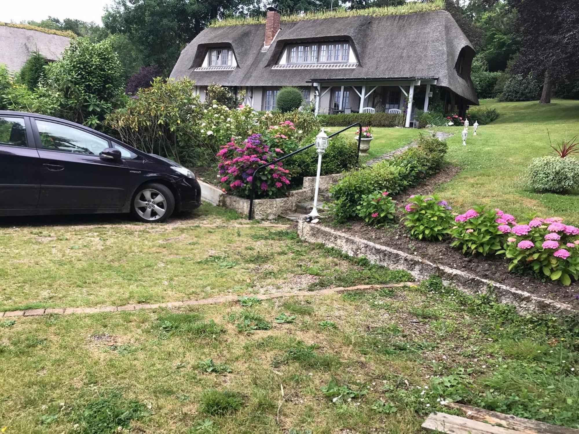 Les Chaumieres Du Pays D'Auge Bed & Breakfast Le Breuil-en-Auge Dış mekan fotoğraf