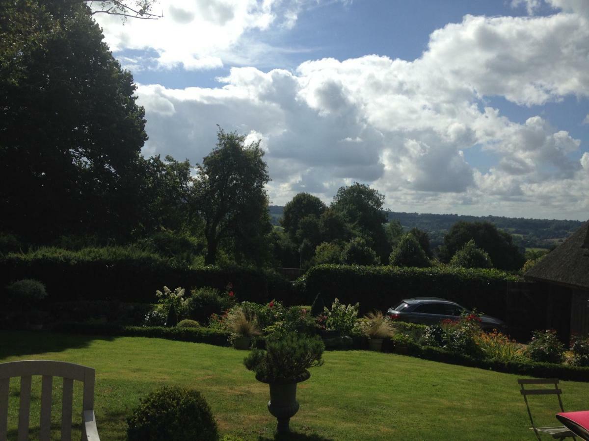 Les Chaumieres Du Pays D'Auge Bed & Breakfast Le Breuil-en-Auge Dış mekan fotoğraf