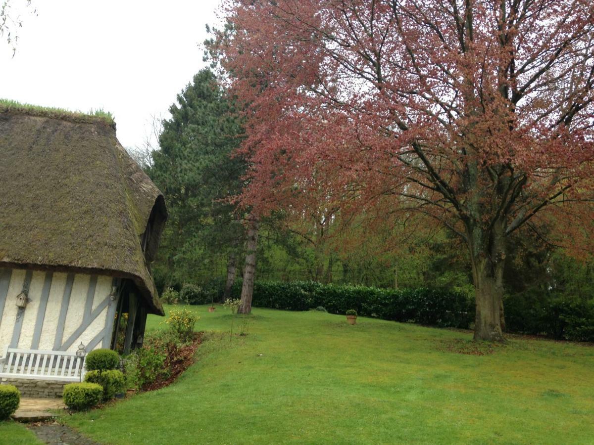 Les Chaumieres Du Pays D'Auge Bed & Breakfast Le Breuil-en-Auge Dış mekan fotoğraf
